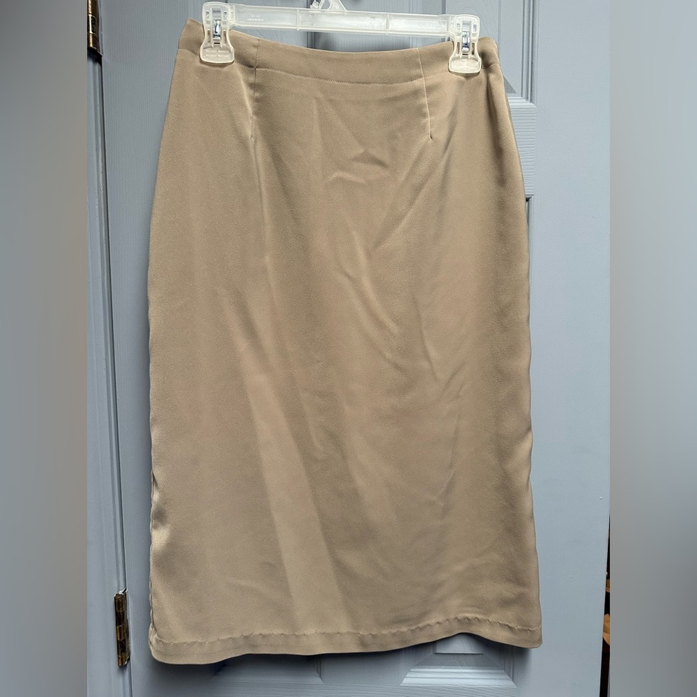NYCC Beige Pencil Skirt